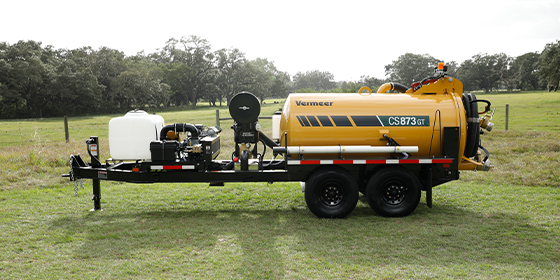 Optional water kit now available on Vermeer CS GT vacuum excavators
