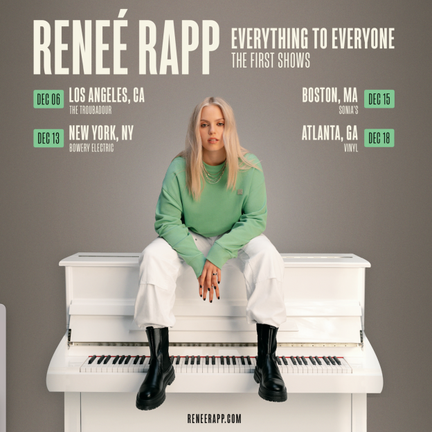 Reneé Rapp Everything to Everyone Tour Poster