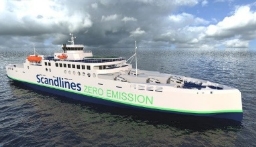 battery powered hybrid ro-pax ferry 