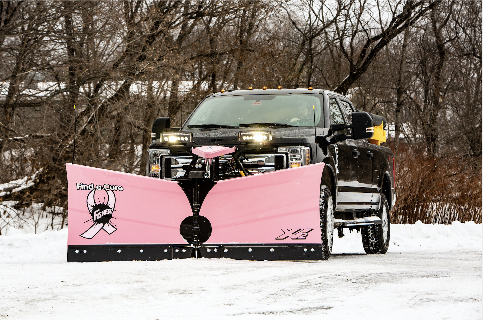 Fisher Engineering supports Breast Cancer Awareness Month with pink equipment