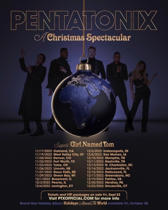 Pentatonix Celebrate the Upcoming Holiday Season 2022 with