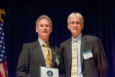 John Wood with Acting Deputy Administrator Mike Flynn